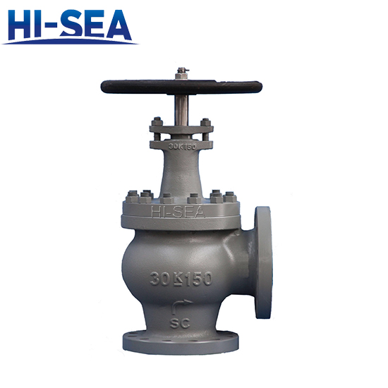 JIS F7475 Marine Cast Steel Angle Valve